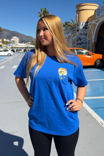 Lyhythihainen T-paita (sininen)