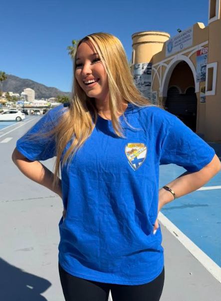 Lyhythihainen T-paita (sininen)